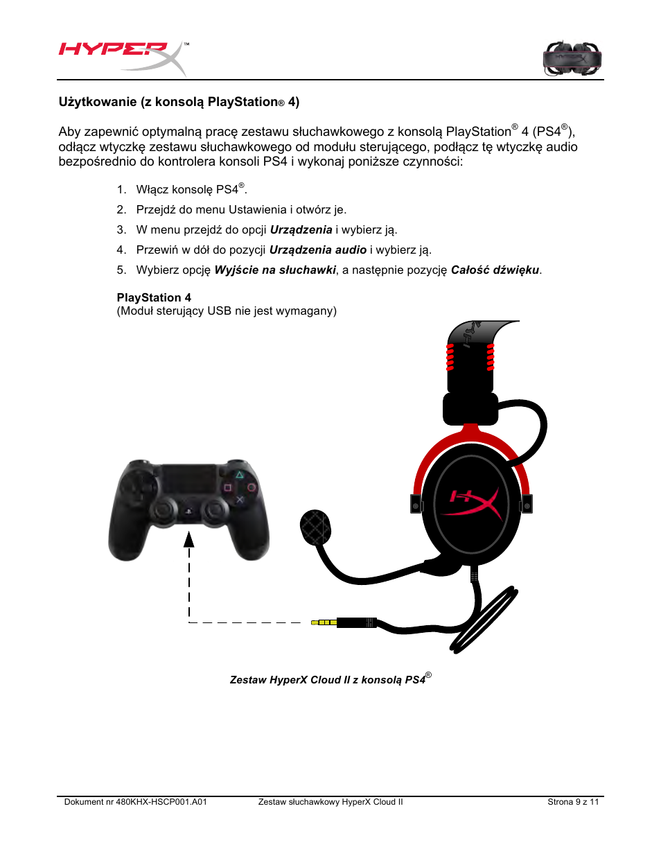 HyperX Cloud II Wired Gaming Headset (Black & Gunmetal) User Manual | Page 76 / 166