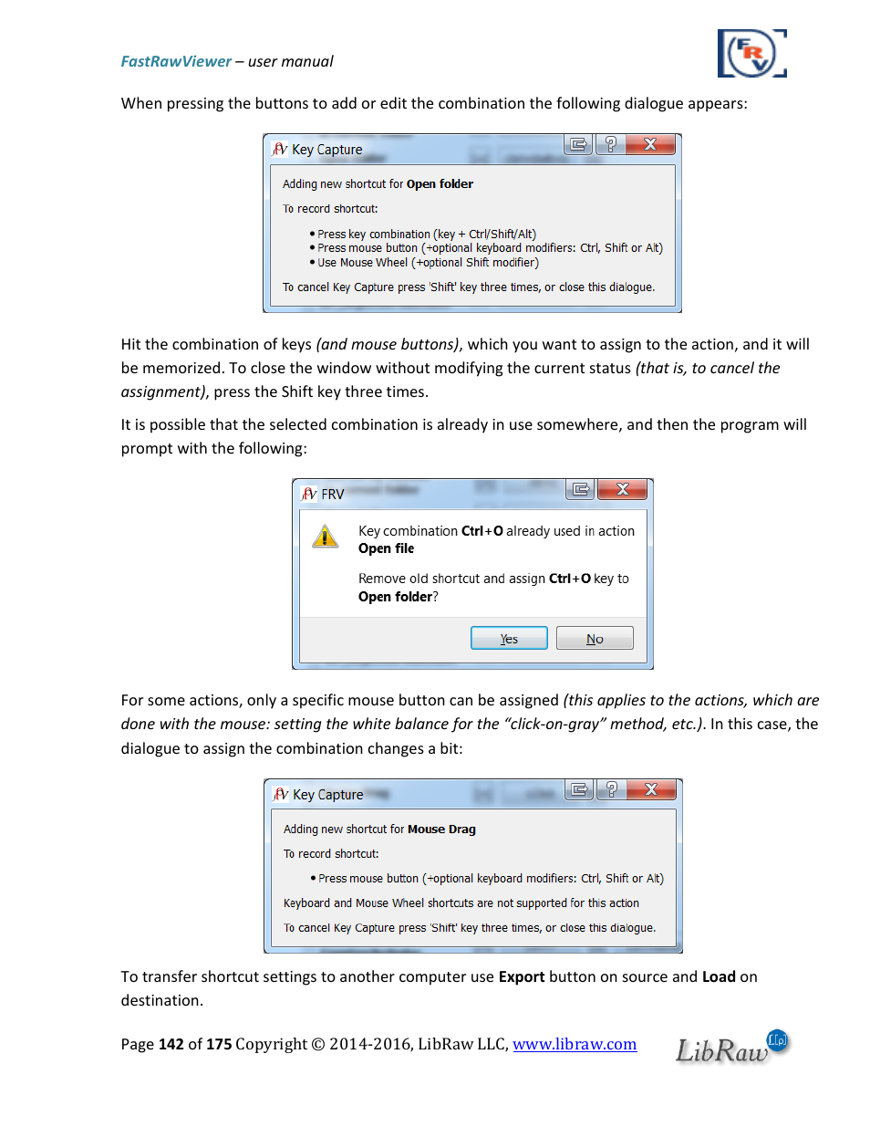 FastRawViewer Software 2.0 (Download) User Manual | Page 142 / 175
