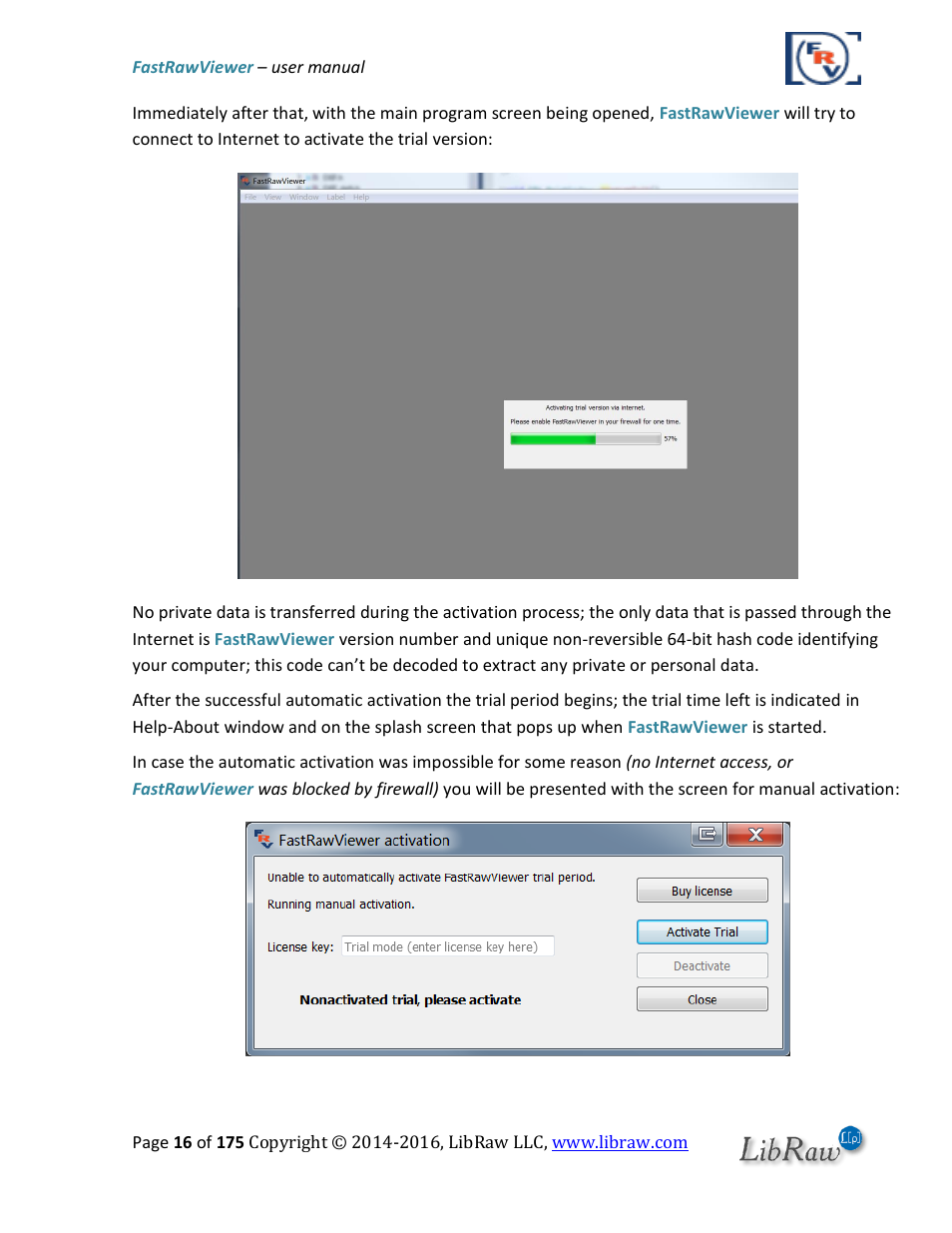 FastRawViewer Software 2.0 (Download) User Manual | Page 16 / 175