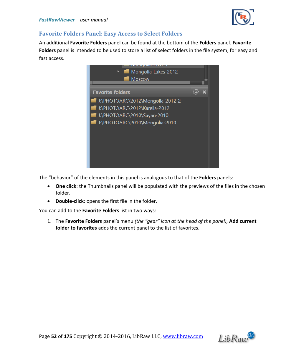 FastRawViewer Software 2.0 (Download) User Manual | Page 52 / 175