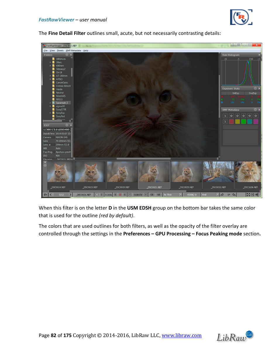 FastRawViewer Software 2.0 (Download) User Manual | Page 82 / 175