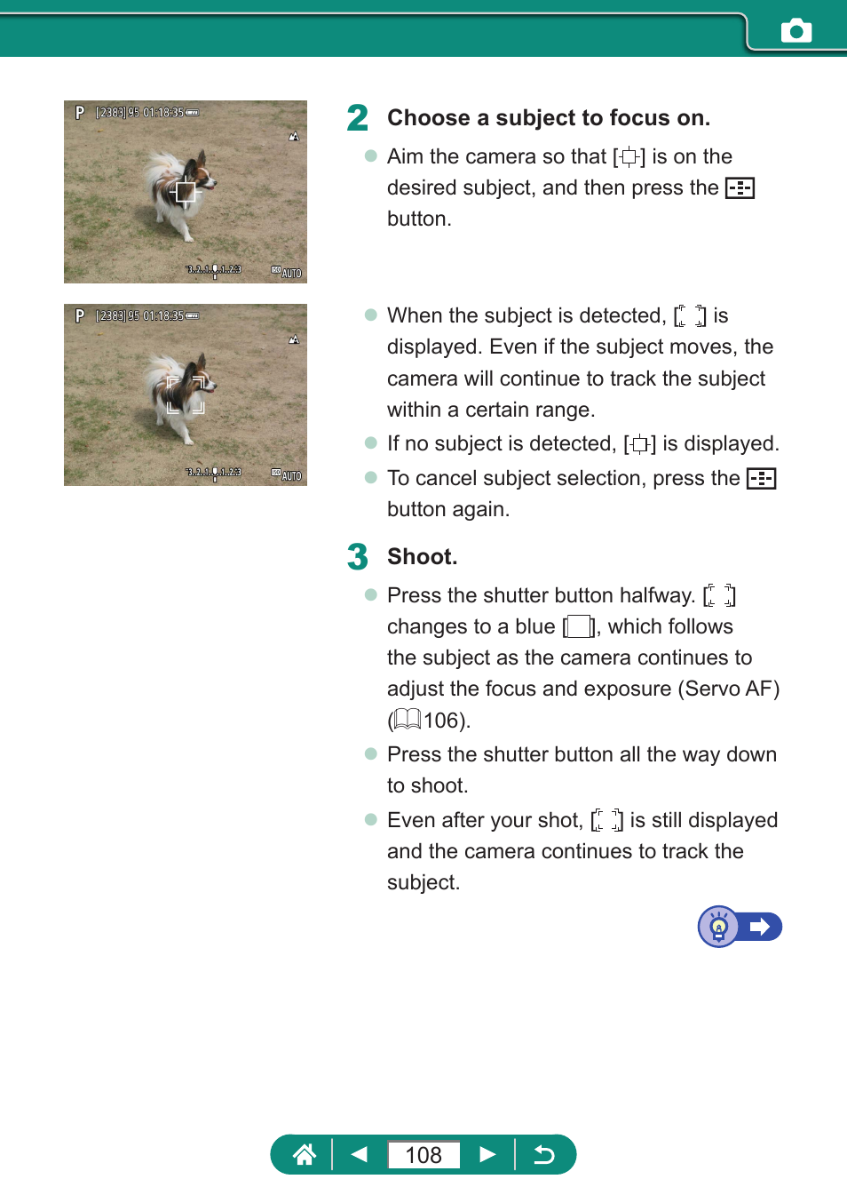 Canon PowerShot SX70 HS Digital Camera User Manual | Page 108 / 289