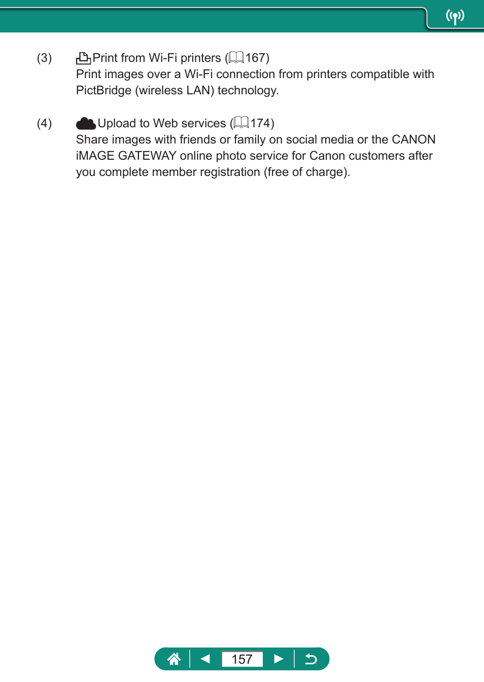 Canon PowerShot SX70 HS Digital Camera User Manual | Page 157 / 289