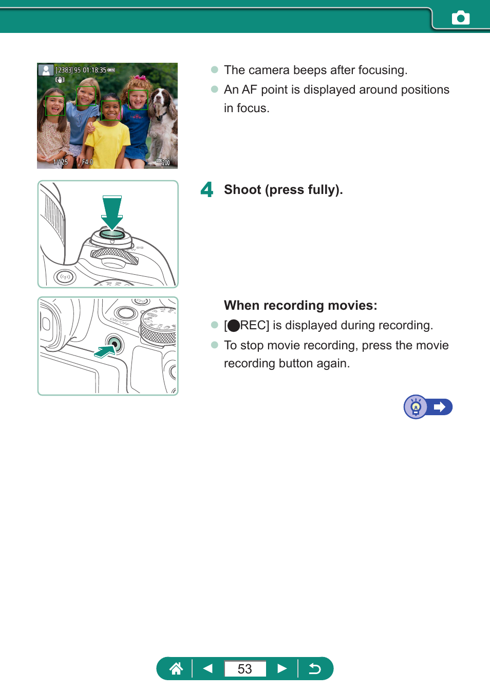 Canon PowerShot SX70 HS Digital Camera User Manual | Page 53 / 289