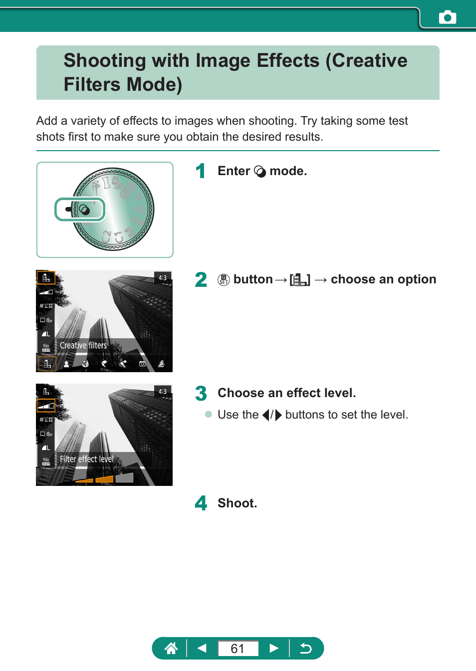 When shooting | Canon PowerShot SX70 HS Digital Camera User Manual | Page 61 / 289