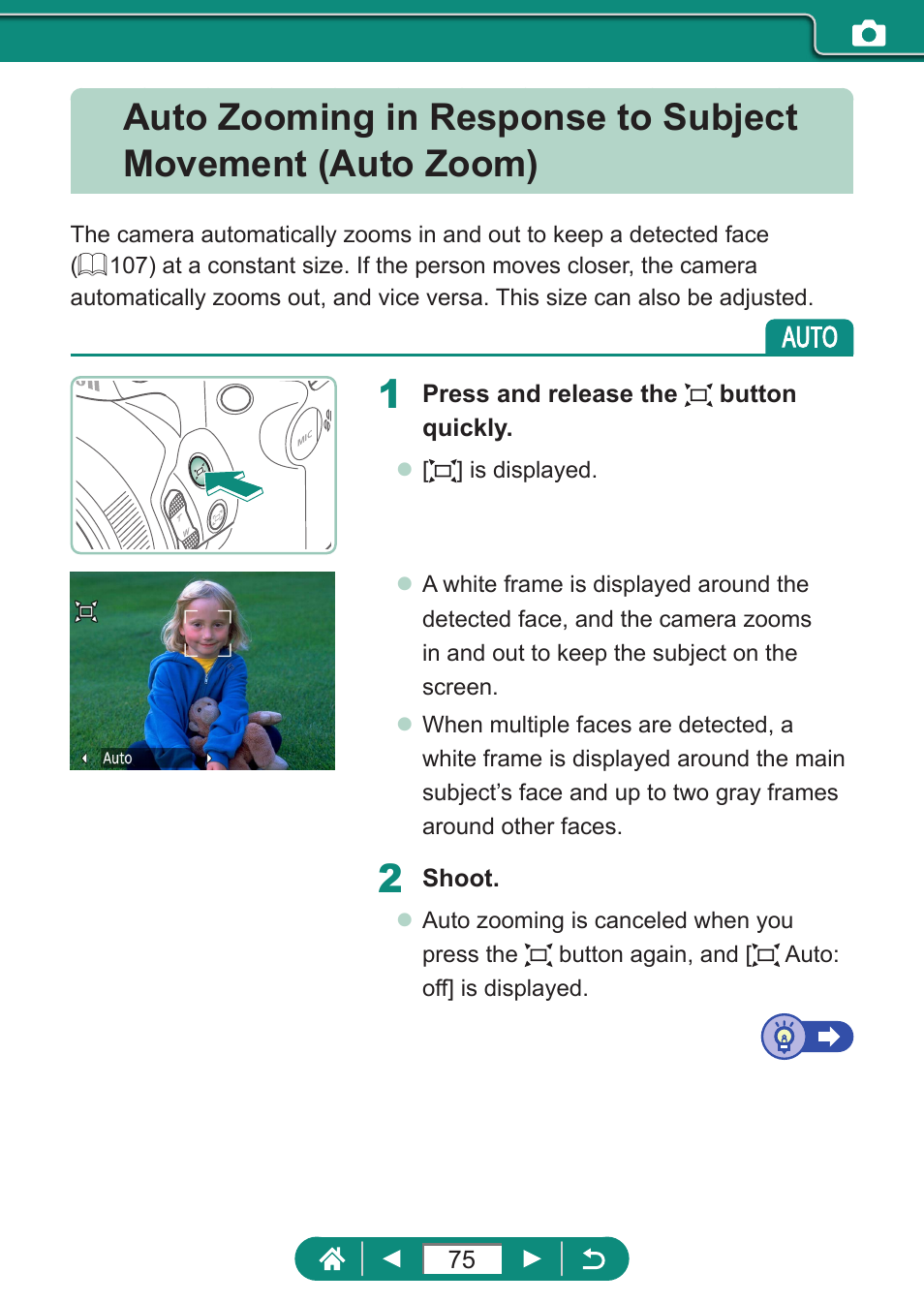Canon PowerShot SX70 HS Digital Camera User Manual | Page 75 / 289
