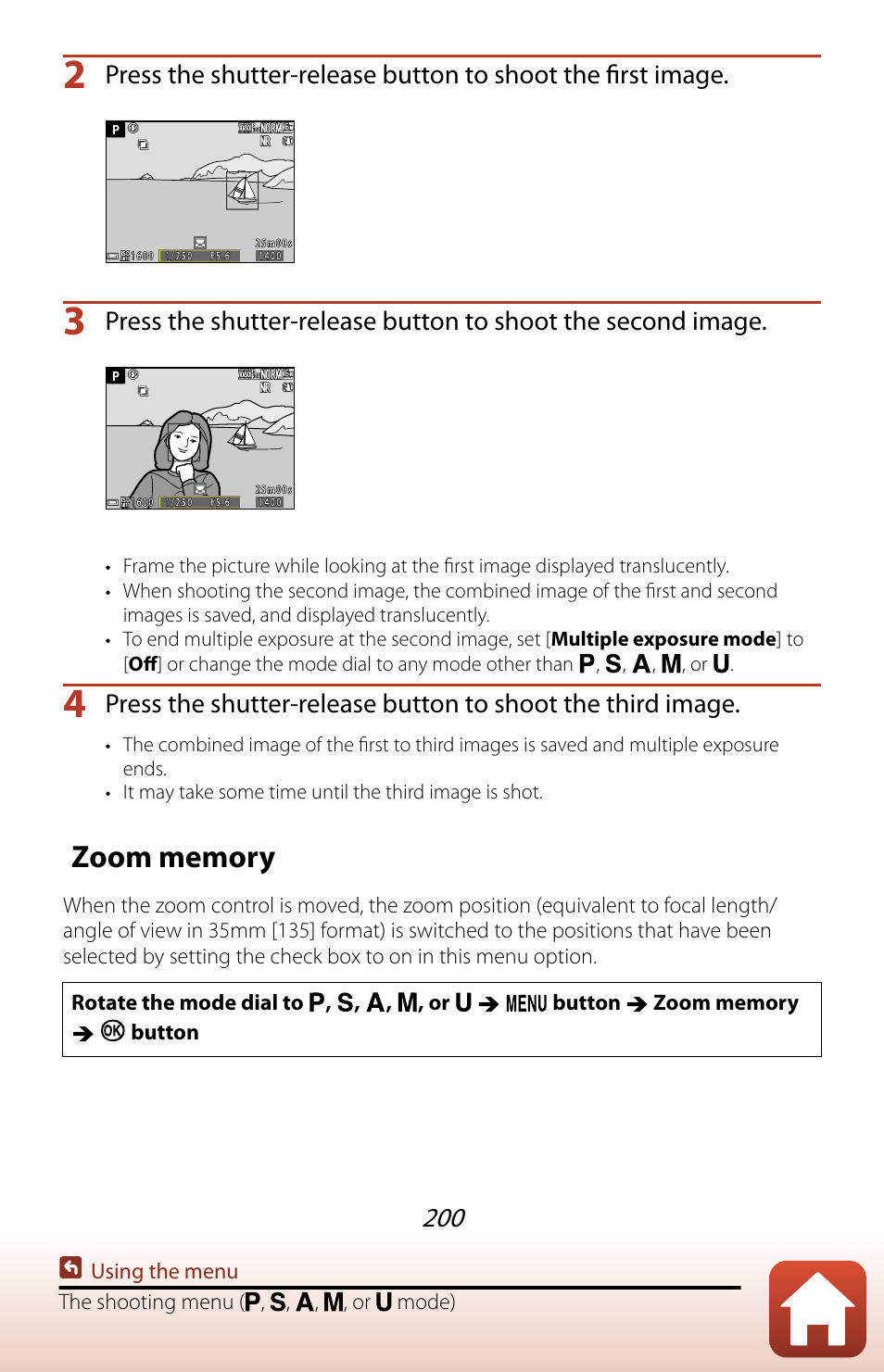 Zoom memory | Nikon COOLPIX P950 Digital Camera User Manual | Page 200 / 306