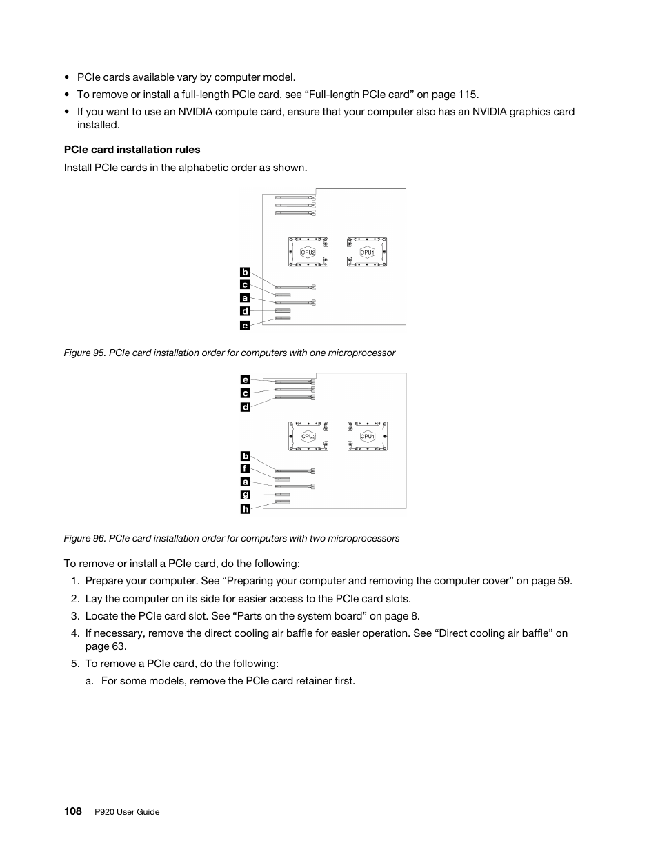 Lenovo ThinkStation P920 Tower Workstation User Manual | Page 120 / 174
