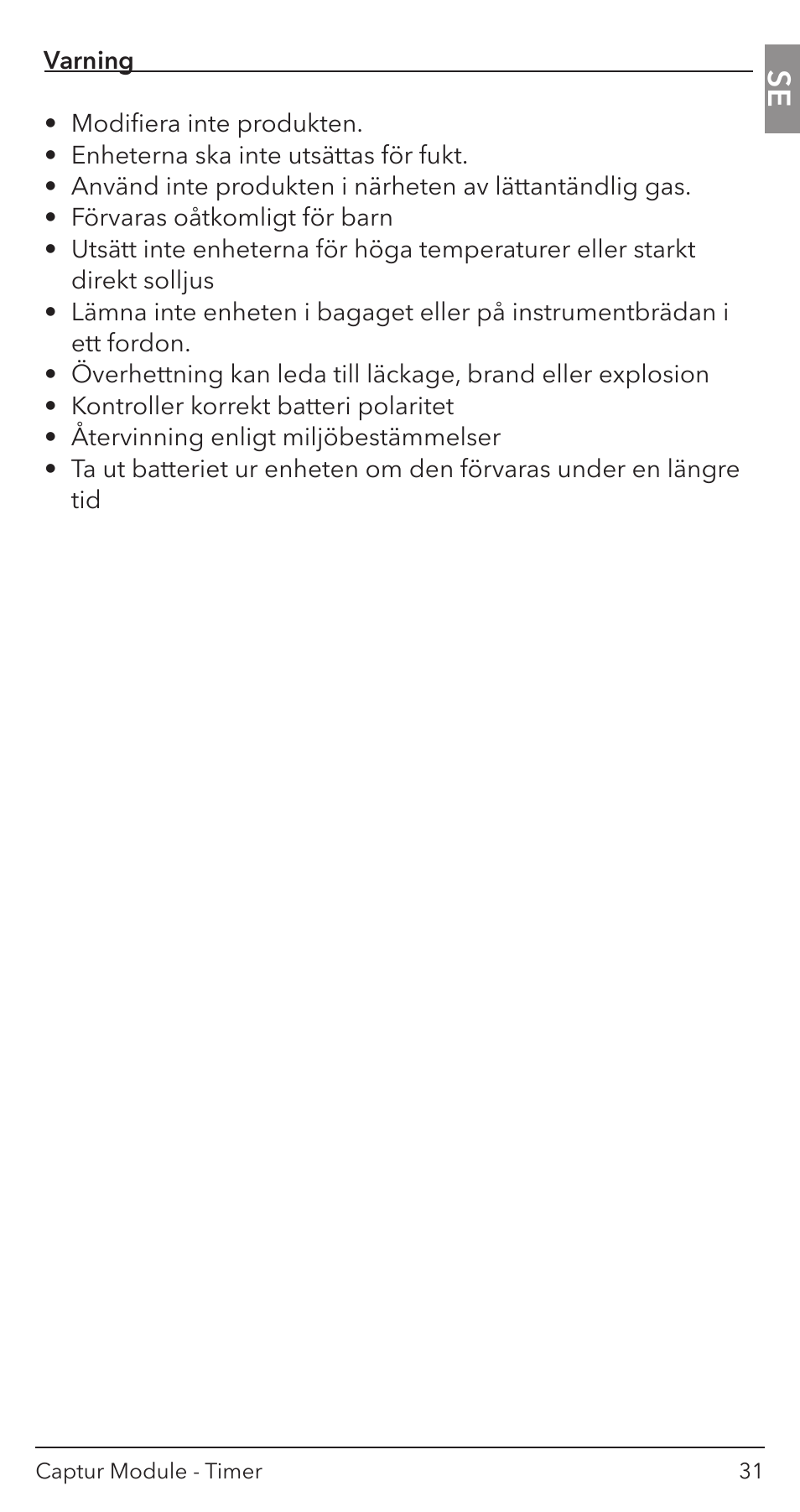 Hahnel Captur Timer Module User Manual | Page 33 / 41