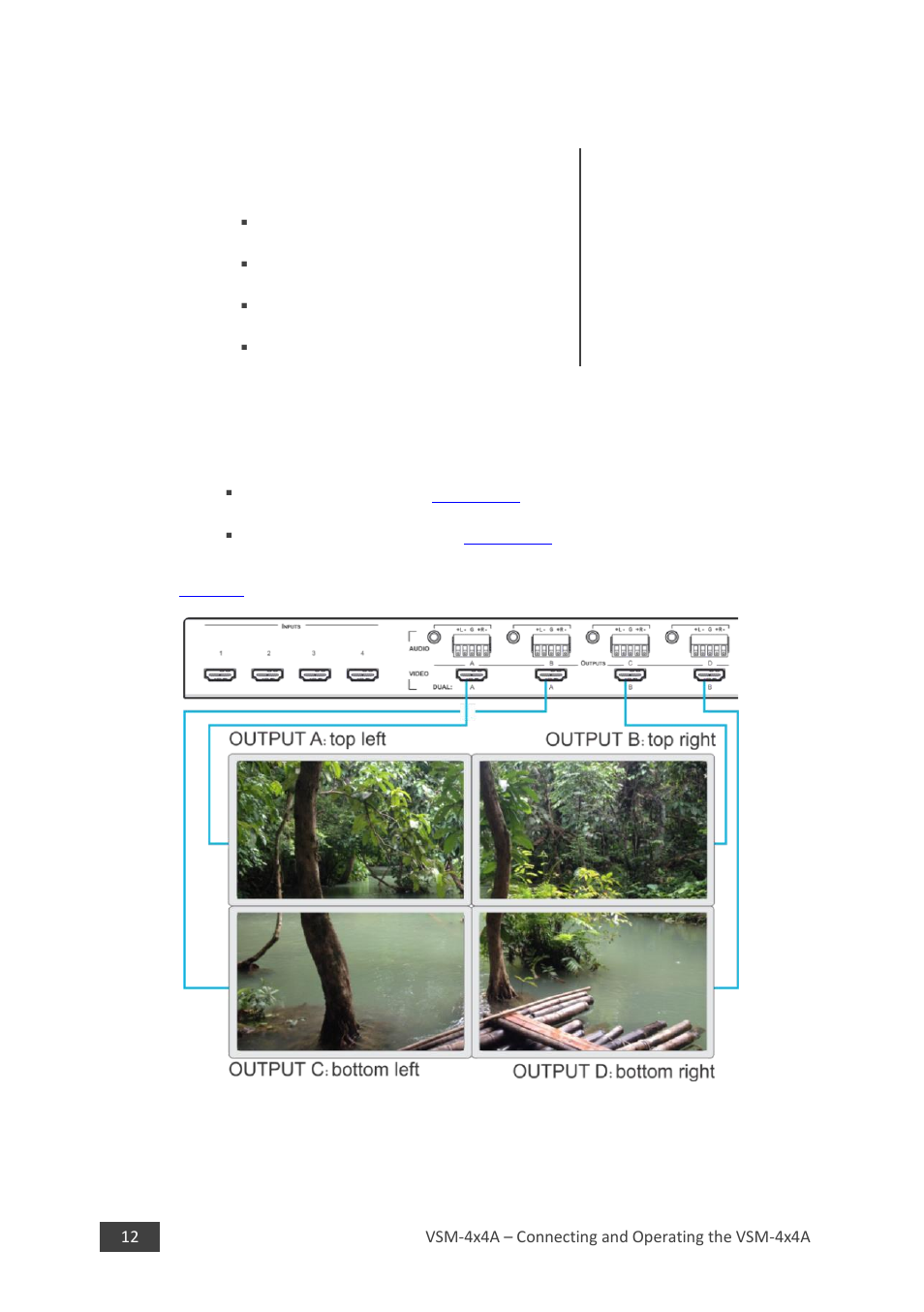 Figure 5 | Kramer 4 x 4 Seamless AV Matrix Switcher/Multi-Scaler User Manual | Page 19 / 117