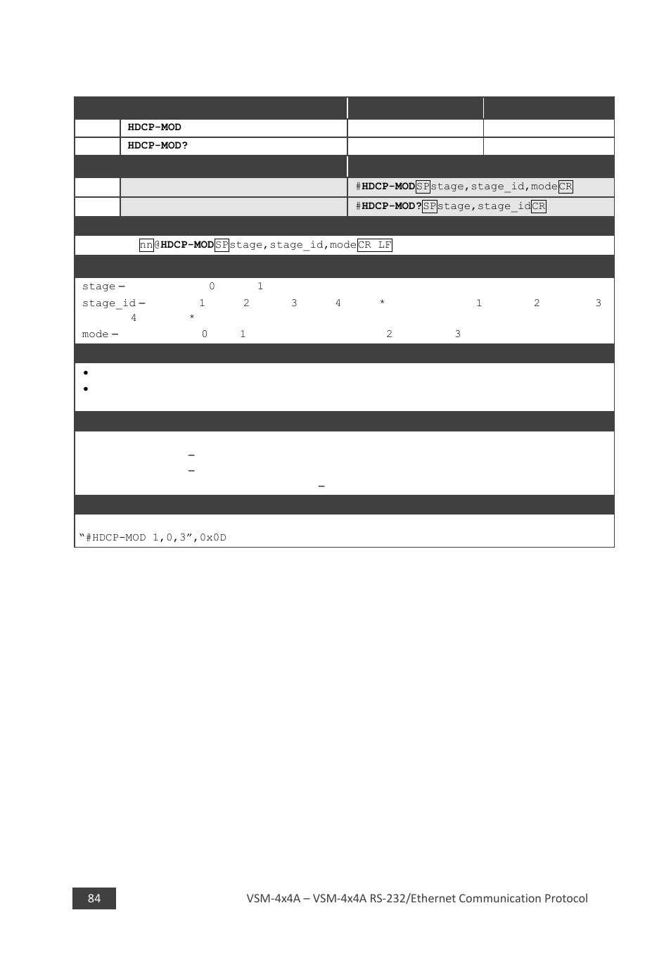 3 hdcp-mod | Kramer 4 x 4 Seamless AV Matrix Switcher/Multi-Scaler User Manual | Page 91 / 117