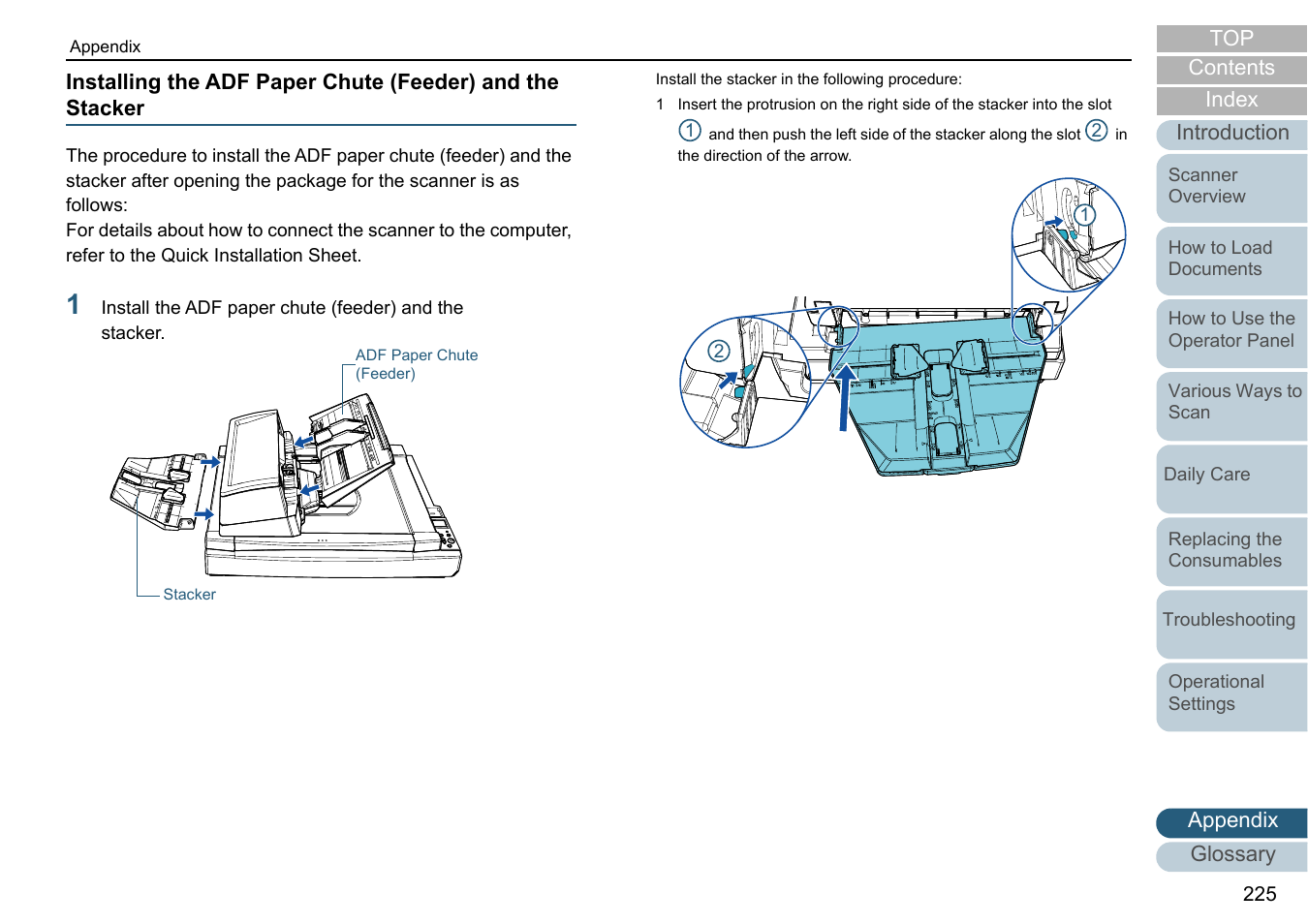 Fujitsu Ricoh Fujitsu fi-7700 Document Scanner User Manual | Page 225 / 238