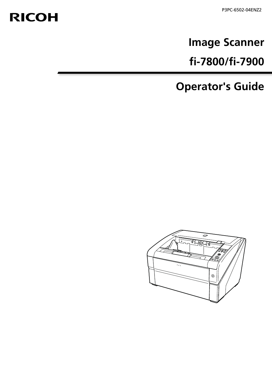 Fujitsu Ricoh Fujitsu fi-7900 Image Scanner User Manual | 291 pages