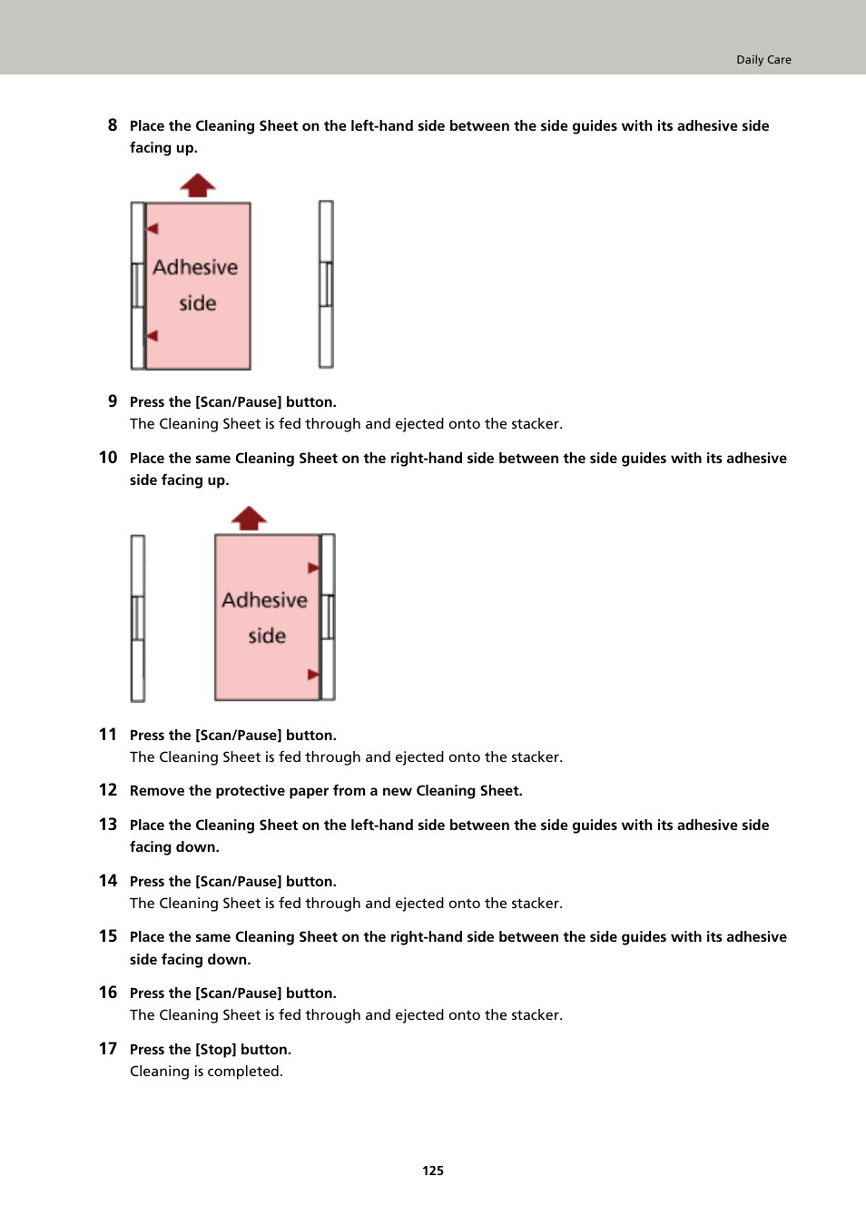 Fujitsu Ricoh Fujitsu fi-7900 Image Scanner User Manual | Page 125 / 291