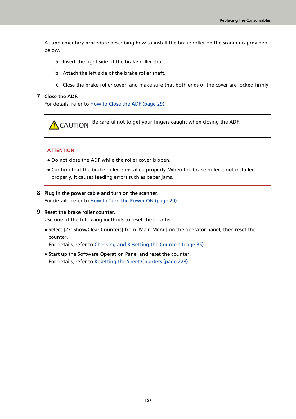 Caution | Fujitsu Ricoh Fujitsu fi-7900 Image Scanner User Manual | Page 157 / 291