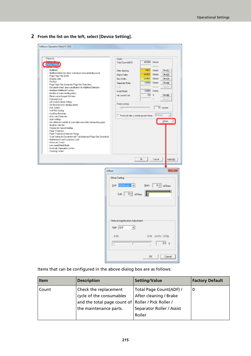 Fujitsu Ricoh Fujitsu fi-7900 Image Scanner User Manual | Page 215 / 291