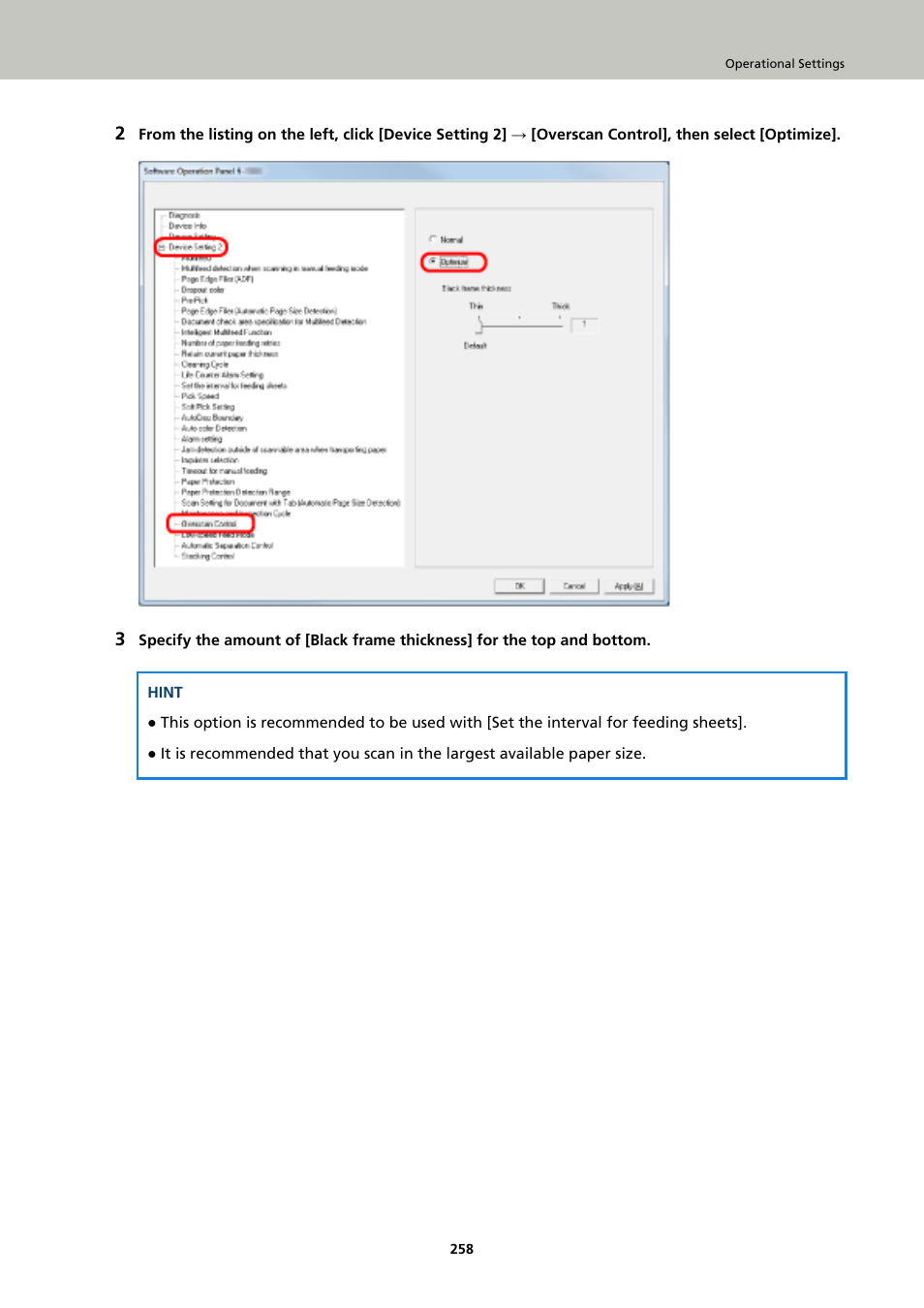 Fujitsu Ricoh Fujitsu fi-7900 Image Scanner User Manual | Page 258 / 291