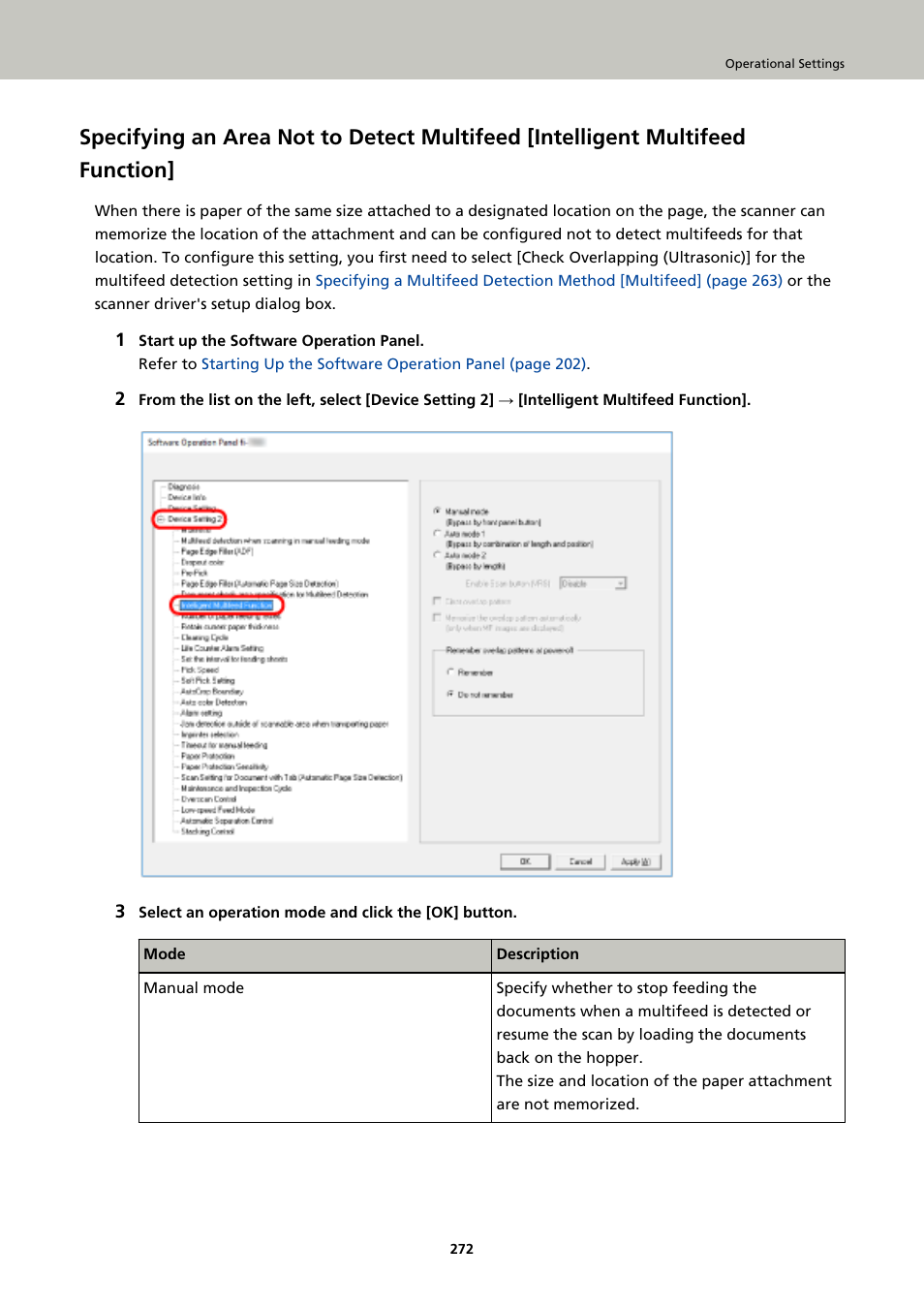 For details, refer to | Fujitsu Ricoh Fujitsu fi-7900 Image Scanner User Manual | Page 272 / 291