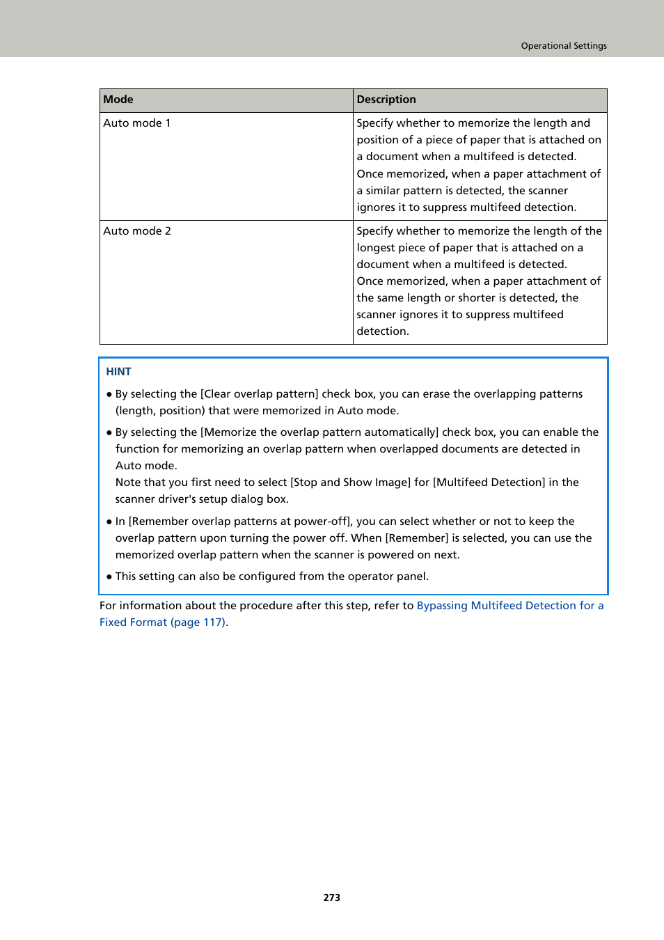 Fujitsu Ricoh Fujitsu fi-7900 Image Scanner User Manual | Page 273 / 291