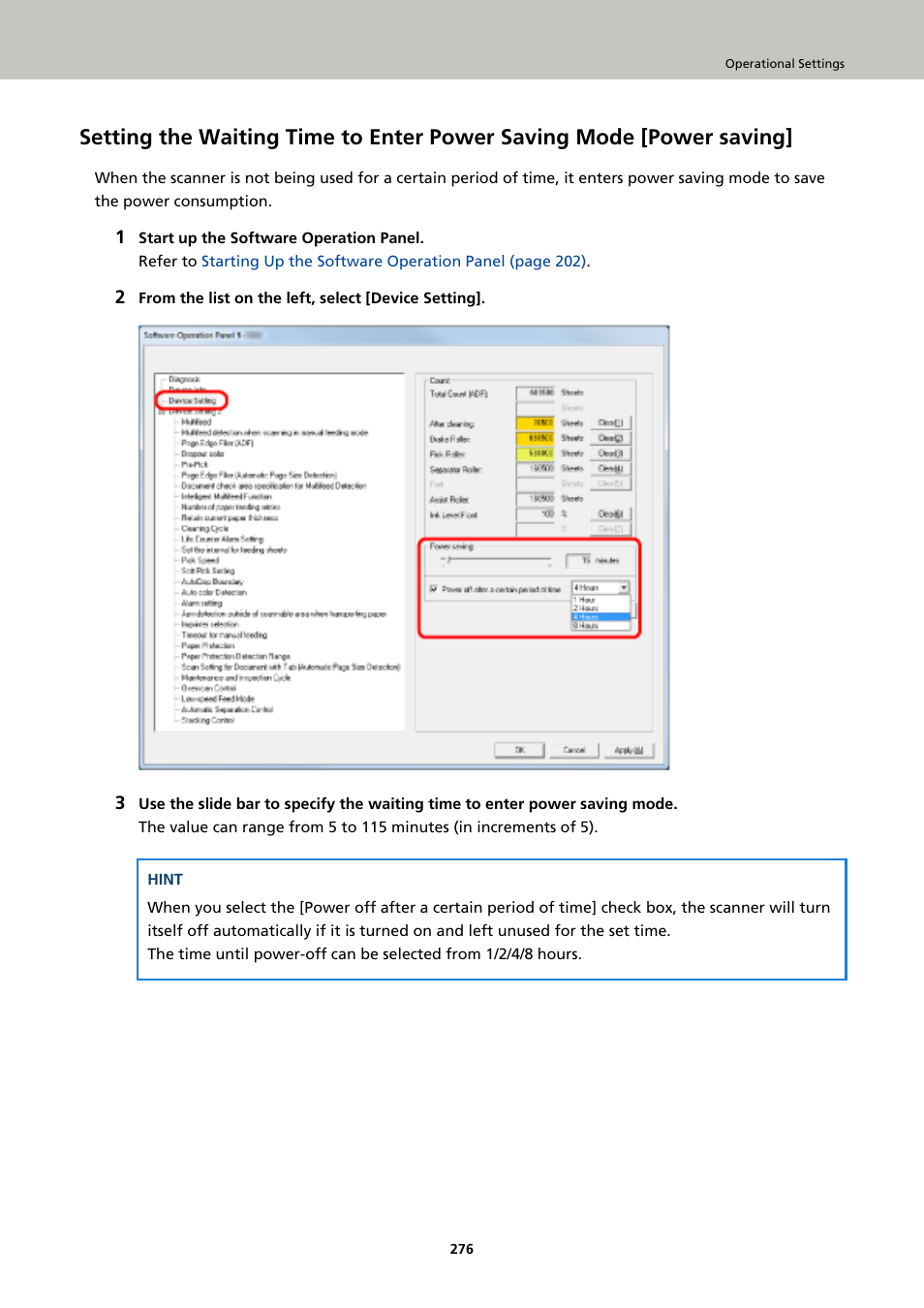 Fujitsu Ricoh Fujitsu fi-7900 Image Scanner User Manual | Page 276 / 291