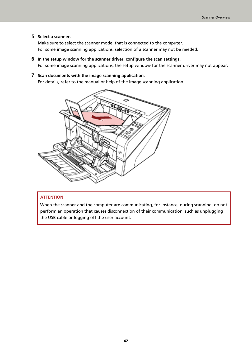 Fujitsu Ricoh Fujitsu fi-7900 Image Scanner User Manual | Page 42 / 291