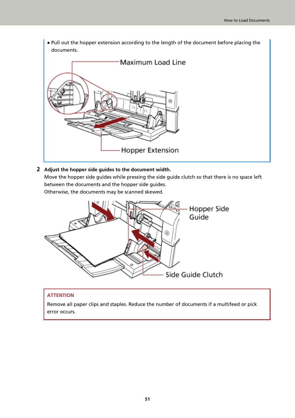 Fujitsu Ricoh Fujitsu fi-7900 Image Scanner User Manual | Page 51 / 291