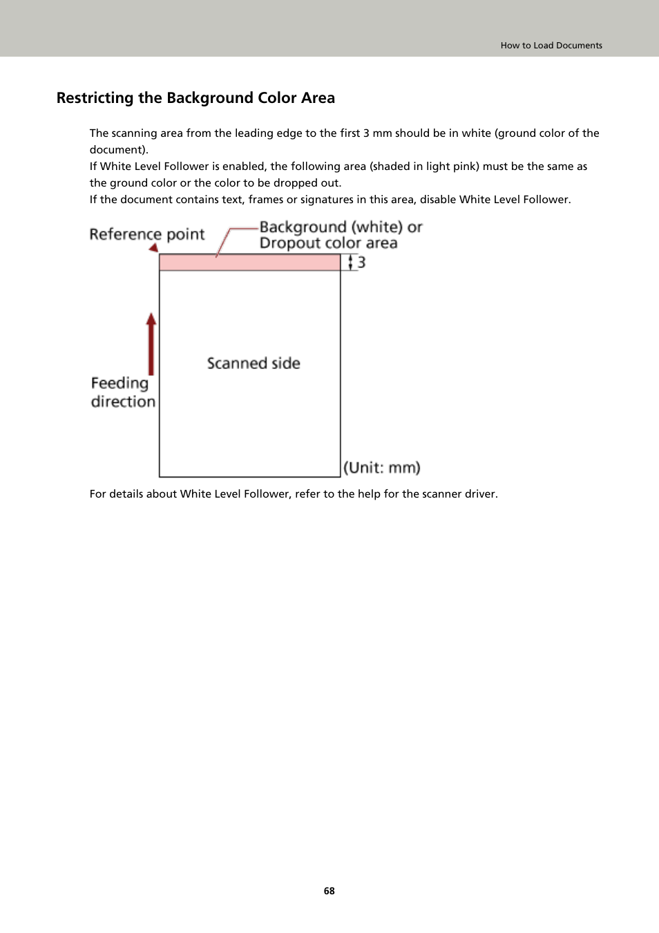 Restricting the background color area | Fujitsu Ricoh Fujitsu fi-7900 Image Scanner User Manual | Page 68 / 291