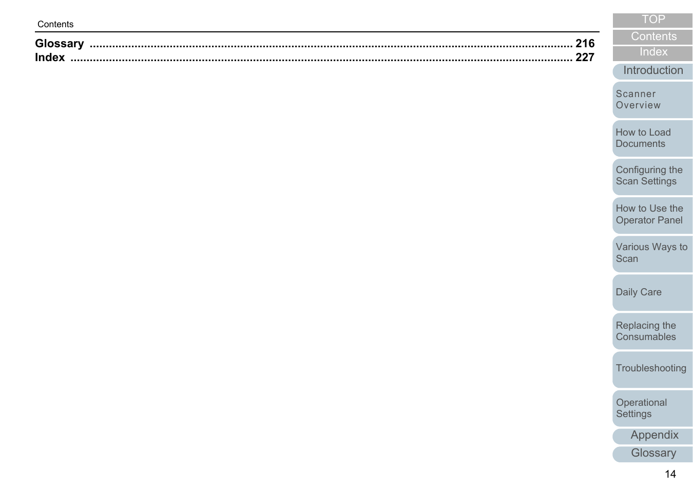 Fujitsu Ricoh Fujitsu fi-7280 Color Duplex Document Scanner User Manual | Page 14 / 229