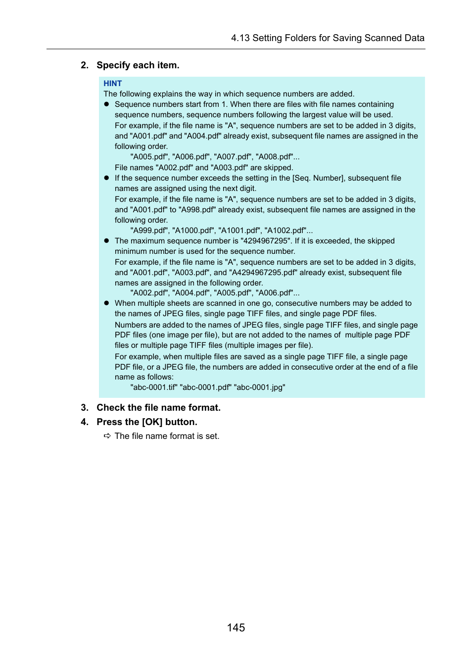 Fujitsu Ricoh Fujitsu N7100E Network Image Scanner User Manual | Page 145 / 482