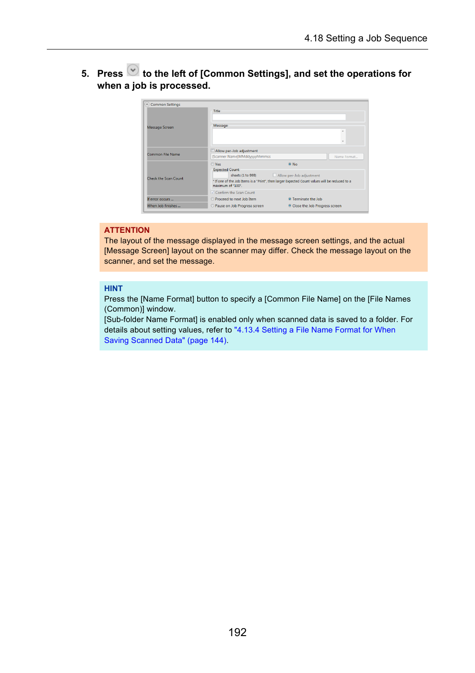Fujitsu Ricoh Fujitsu N7100E Network Image Scanner User Manual | Page 192 / 482