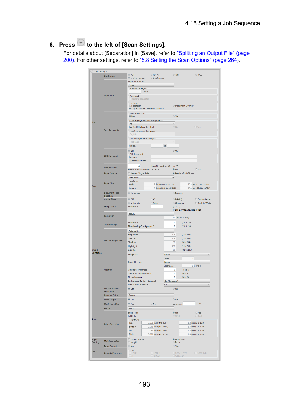 Fujitsu Ricoh Fujitsu N7100E Network Image Scanner User Manual | Page 193 / 482