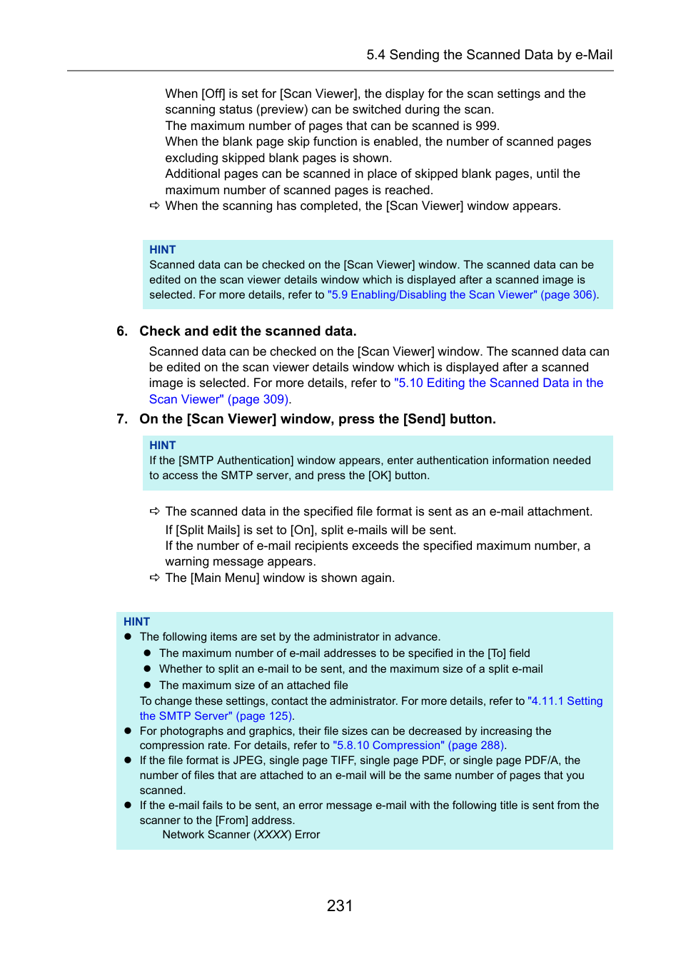 Fujitsu Ricoh Fujitsu N7100E Network Image Scanner User Manual | Page 231 / 482
