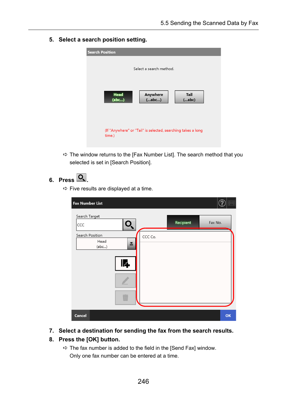 Fujitsu Ricoh Fujitsu N7100E Network Image Scanner User Manual | Page 246 / 482