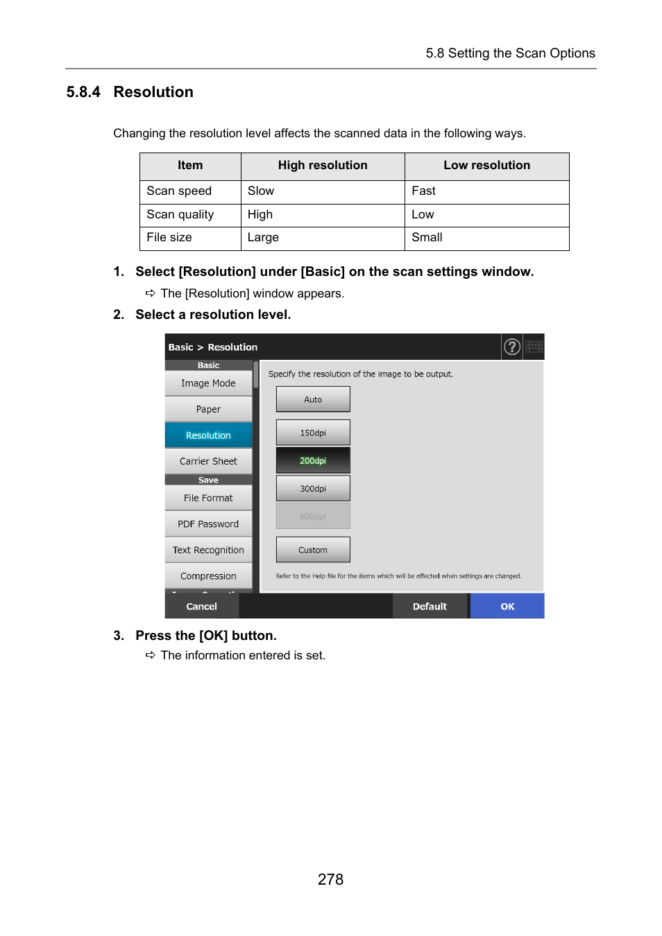 4 resolution | Fujitsu Ricoh Fujitsu N7100E Network Image Scanner User Manual | Page 278 / 482