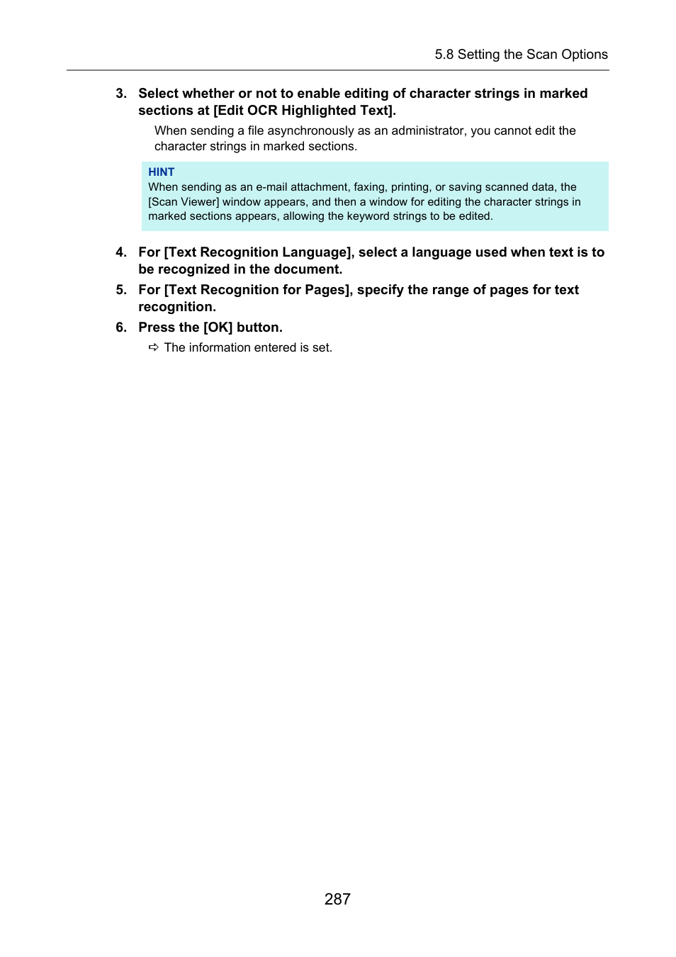 Fujitsu Ricoh Fujitsu N7100E Network Image Scanner User Manual | Page 287 / 482