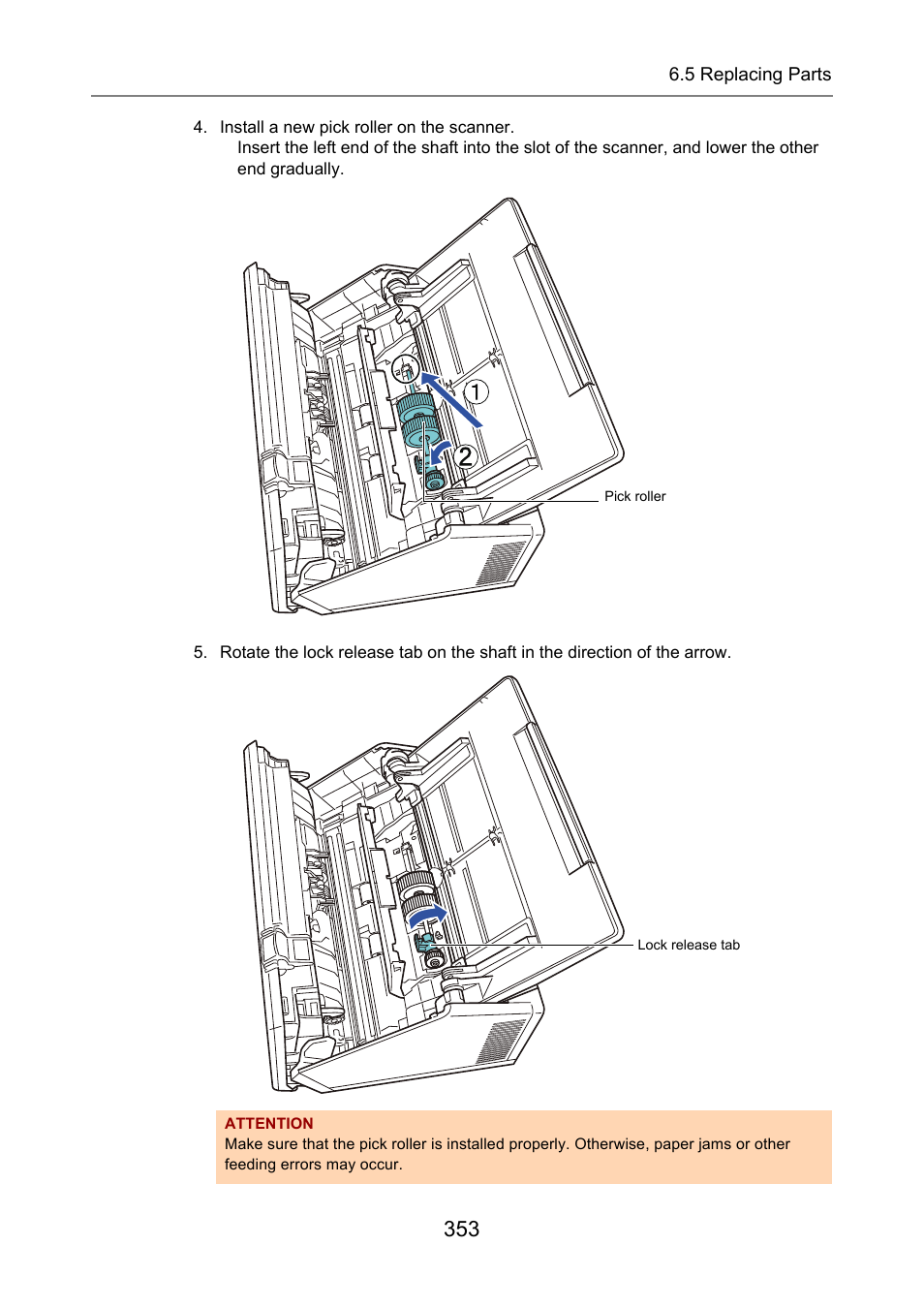 Fujitsu Ricoh Fujitsu N7100E Network Image Scanner User Manual | Page 353 / 482