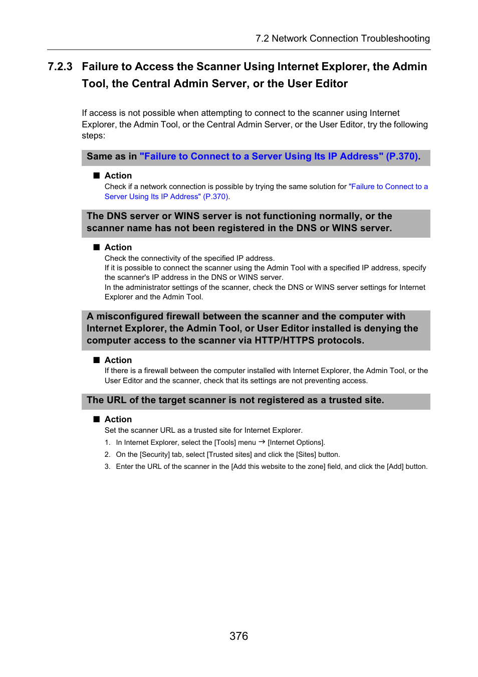 The central admin server, or the user editor | Fujitsu Ricoh Fujitsu N7100E Network Image Scanner User Manual | Page 376 / 482