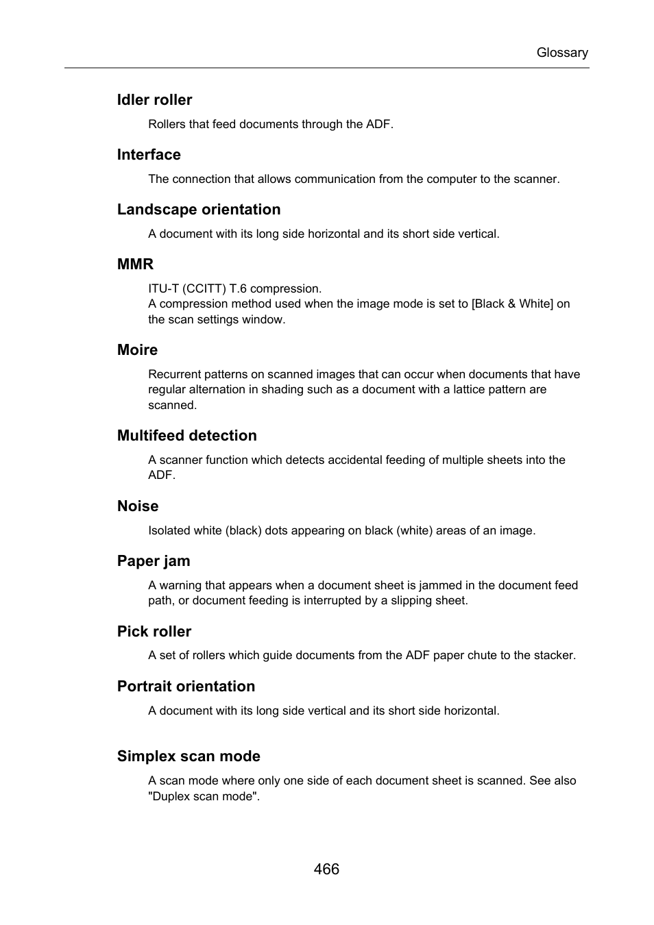 Fujitsu Ricoh Fujitsu N7100E Network Image Scanner User Manual | Page 466 / 482