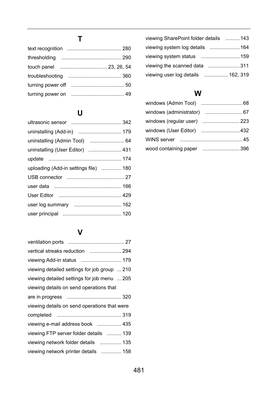 Fujitsu Ricoh Fujitsu N7100E Network Image Scanner User Manual | Page 481 / 482