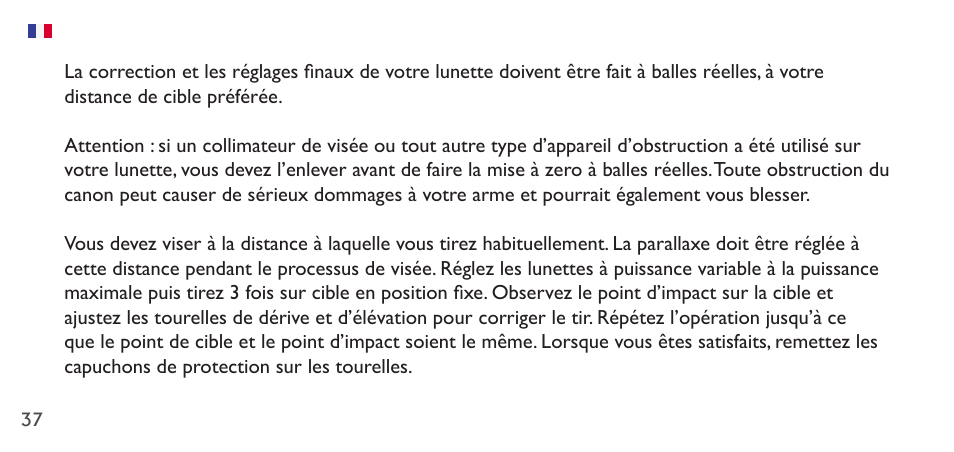 Hawke Sport Optics 1-4x20 Vantage IR Riflescope (Turkey Dot IR Reticle) User Manual | Page 37 / 74