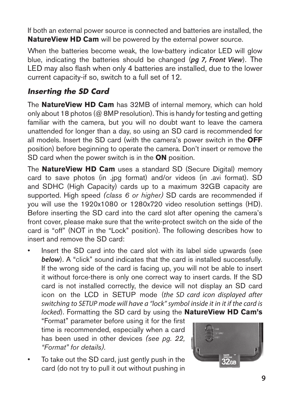 Bushnell NatureView HD Essential Trail Camera (Green) User Manual | Page 9 / 232