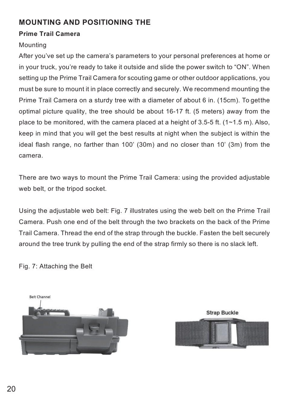Bushnell Prime Low-Glow Trail Camera Kit (Gray) User Manual | Page 20 / 179