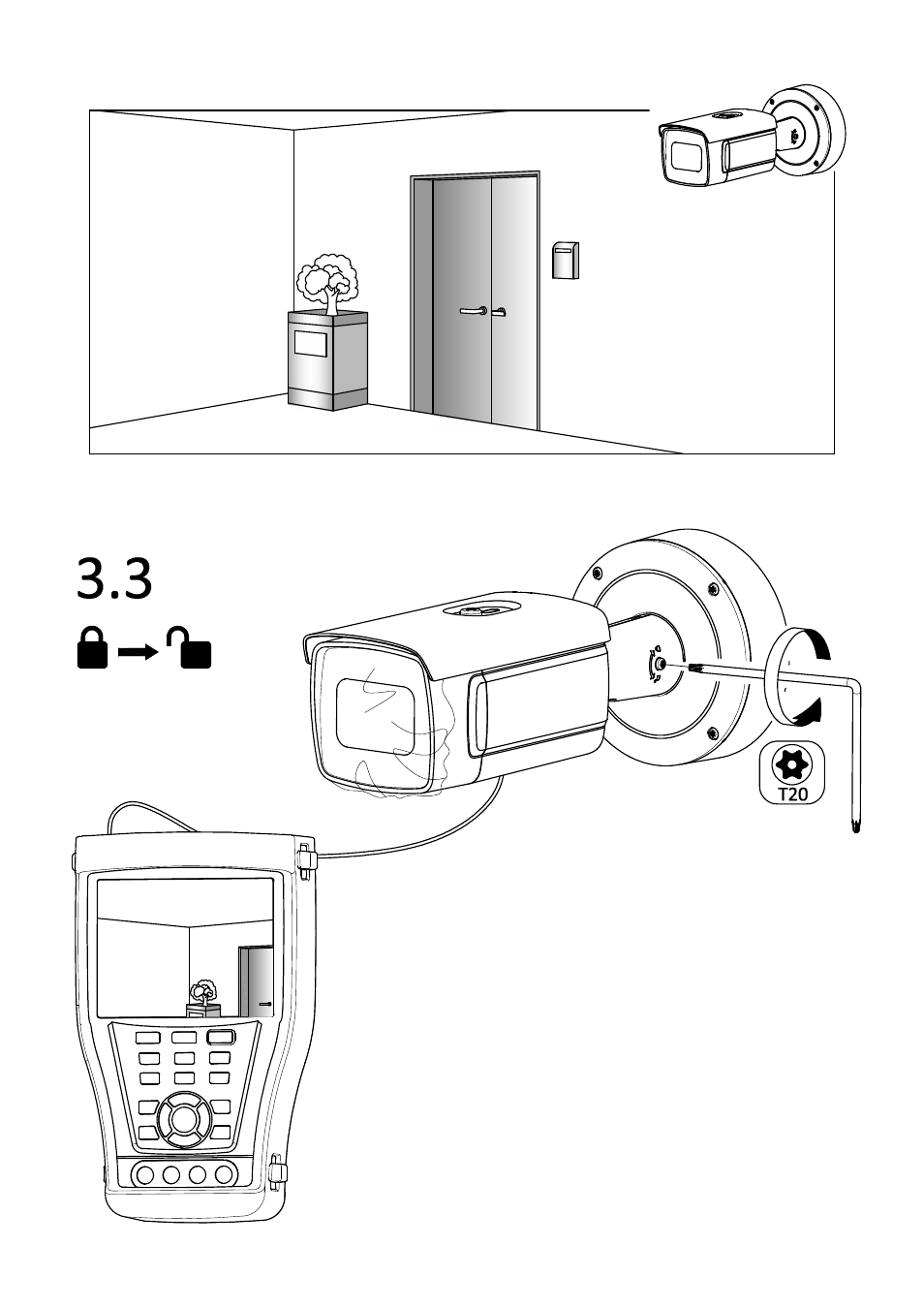 Hikvision DeepinView IDS-2CD7A46G0/P-IZHSY 4MP Outdoor Network Bullet Camera with Night Vision & 8-32mm Lens User Manual | Page 20 / 61