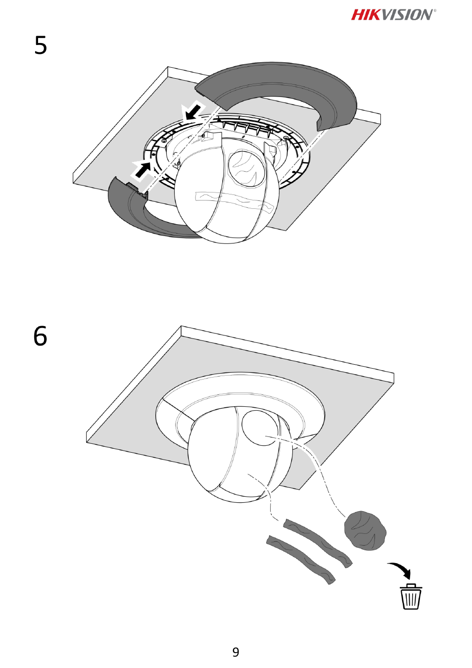 Hikvision DS-2DF6A832X-DE3 8MP PTZ Network Dome Camera User Manual | Page 10 / 57