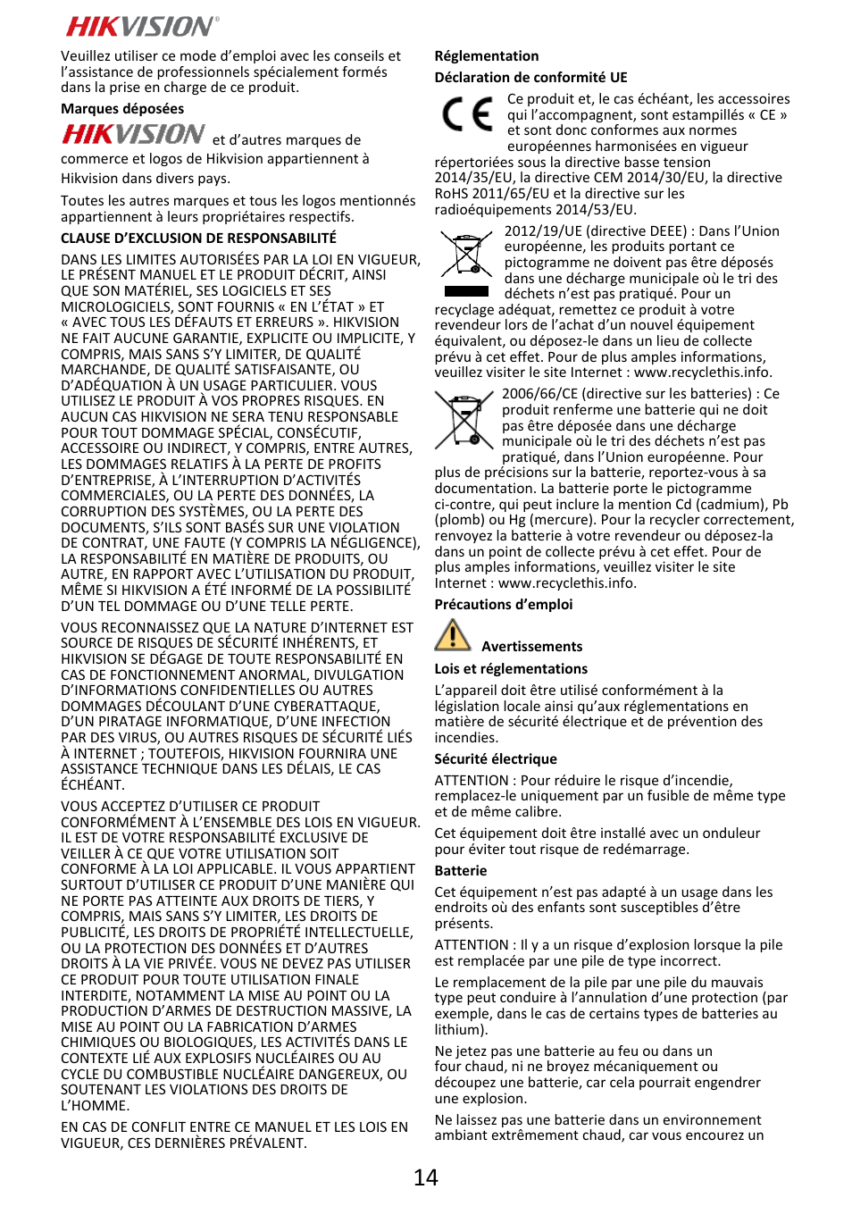 Hikvision DS-2DF6A832X-DE3 8MP PTZ Network Dome Camera User Manual | Page 15 / 57
