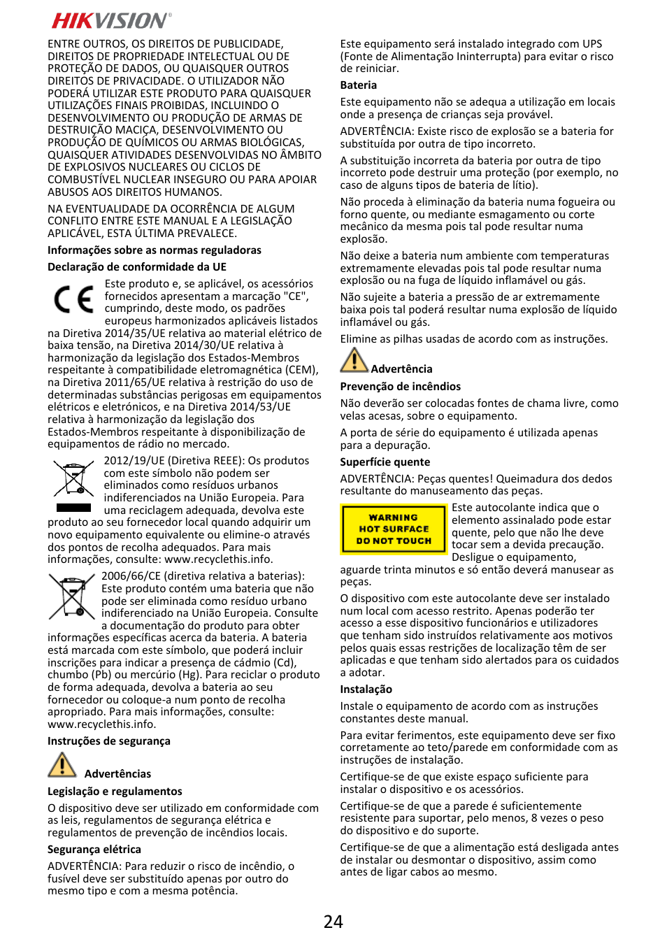 Hikvision DS-2DF6A832X-DE3 8MP PTZ Network Dome Camera User Manual | Page 25 / 57
