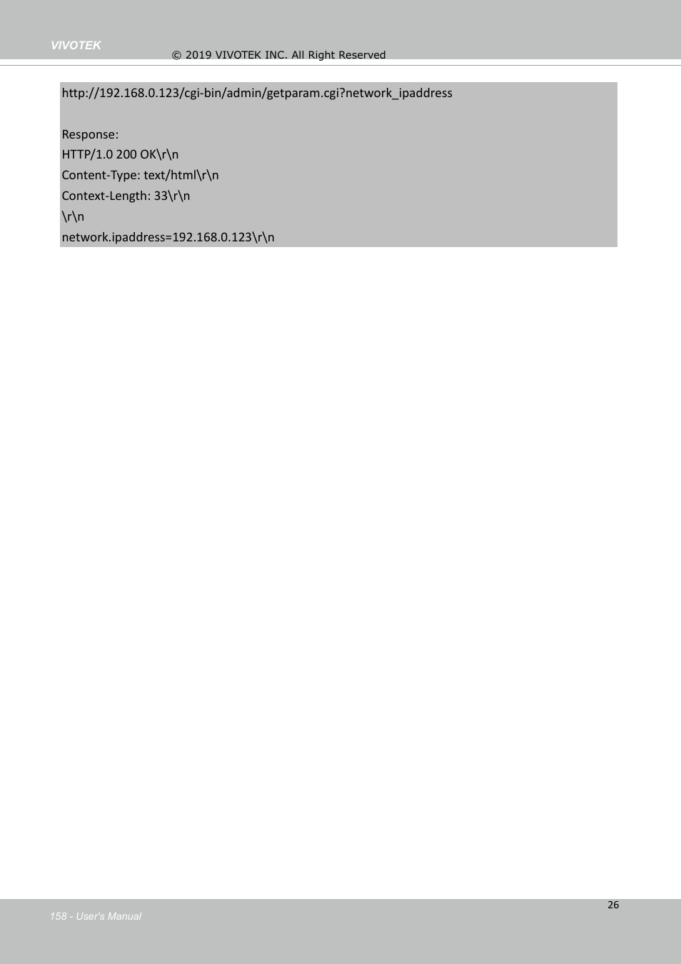 Vivotek FD9388-HTV 5MP Outdoor Network Dome Camera with Night Vision User Manual | Page 158 / 407