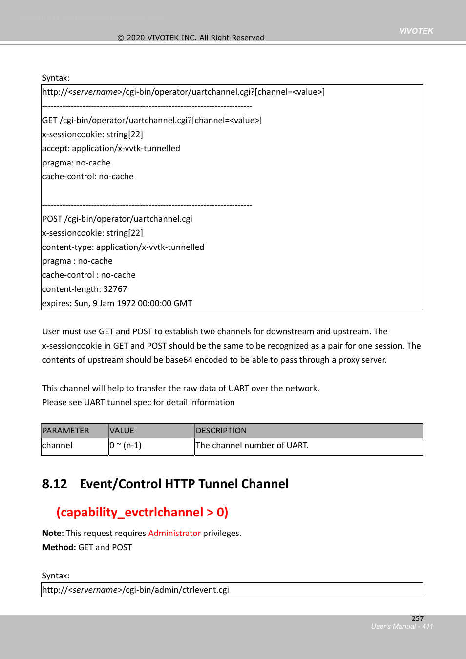 10 ip filtering for onvif | Vivotek S Series IZ9361-EH 1080p Outdoor Network Bullet Camera with Heater User Manual | Page 411 / 458