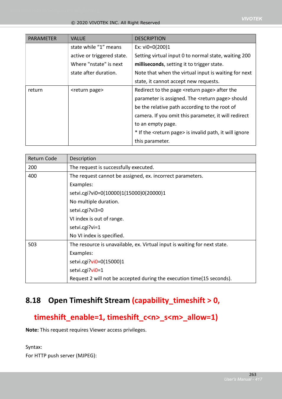 17 virtual input (capability_nvi > 0) | Vivotek S Series IZ9361-EH 1080p Outdoor Network Bullet Camera with Heater User Manual | Page 417 / 458