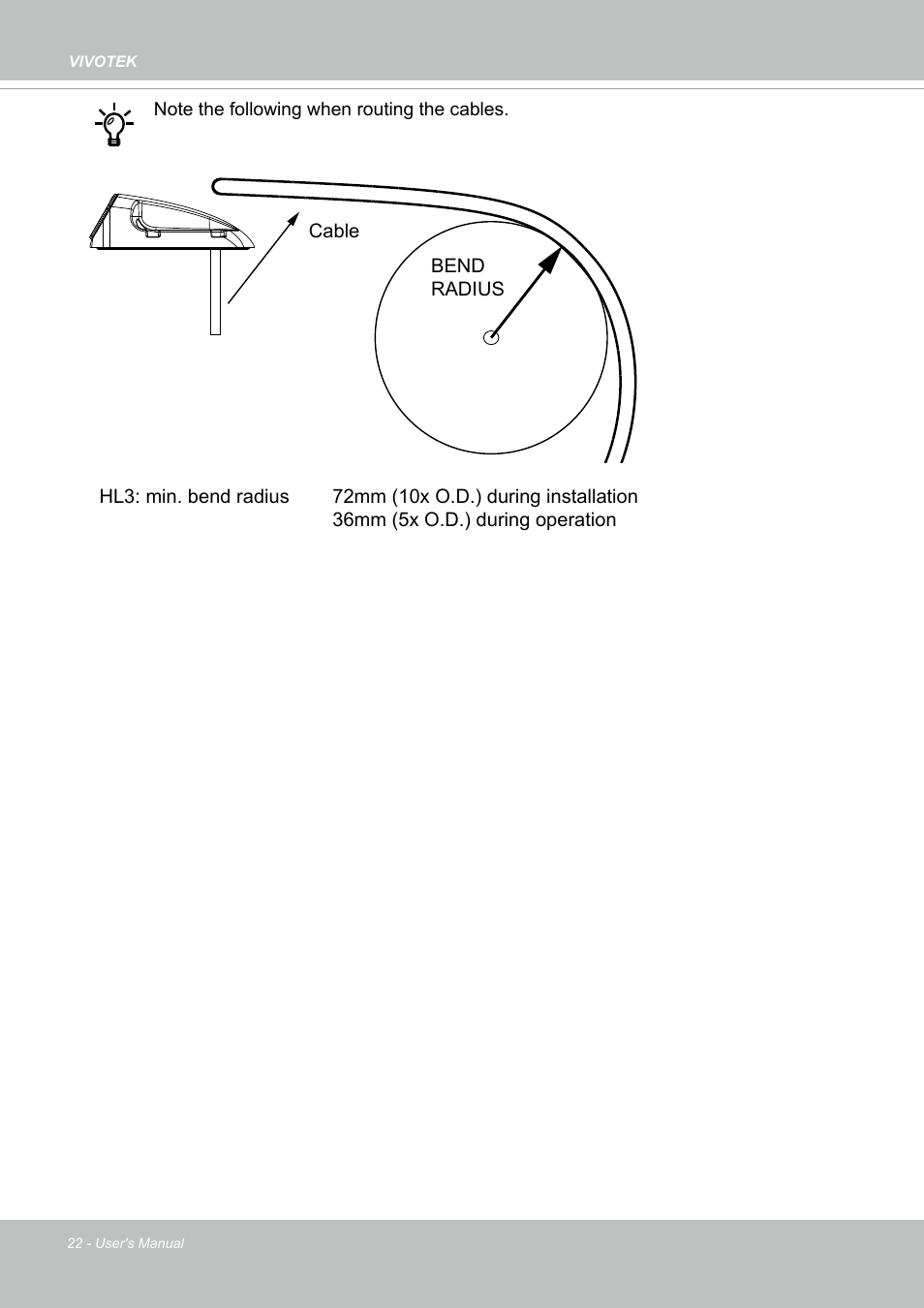 Vivotek MD9584-HF3 5MP Outdoor Network Mobile Dome Camera with Night Vision, Heater & 3.6mm Lens User Manual | Page 22 / 453